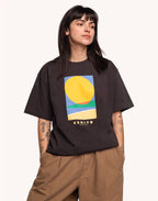 T-Shirt Zenith Noir Carbone en coton bio GOTS – OLOW