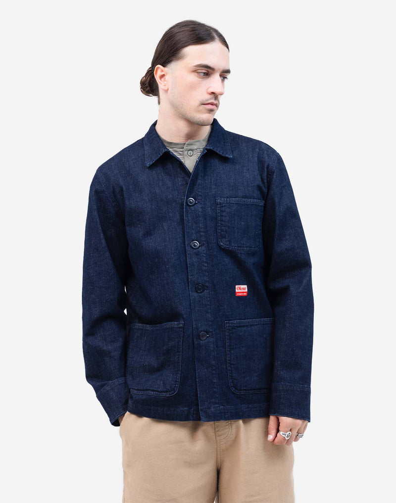 Veste Crafts denim bleu foncé