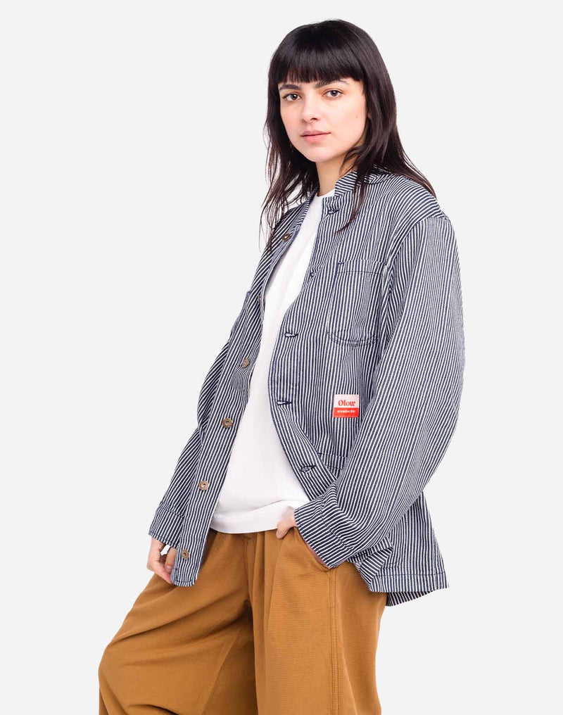 Veste Handy Stripes denim rayé
