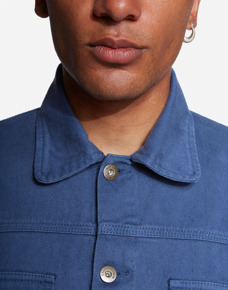 Veste Hekinan bleu cobalt