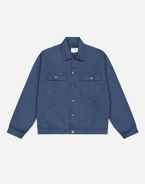 Veste Hekinan bleu cobalt