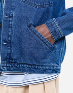 Veste Hekinan Market Plant denim bleu