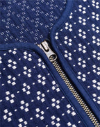Veste Yama Bleu Marine en coton recyclé, Polyester recyclé, Autres fibres – OLOW