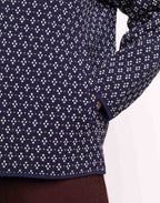 Veste Yama Bleu Marine en coton recyclé, Polyester recyclé, Autres fibres – OLOW
