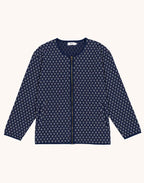 Veste Yama Bleu Marine en coton recyclé, Polyester recyclé, Autres fibres – OLOW