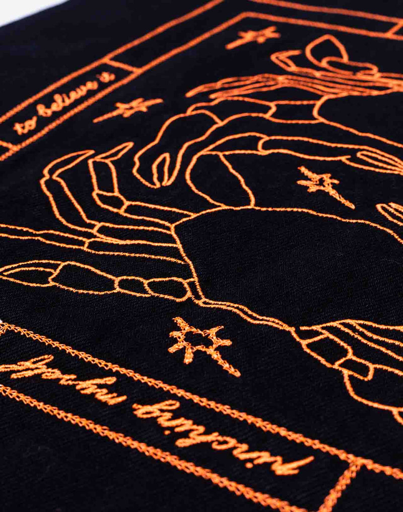 Veste sans manches Étrille noire