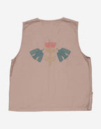 Veste sans manches Orni beige