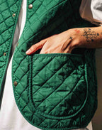 Veste sans manches Vague à l'âme verte