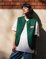 Veste sans manches Vague à l'âme verte